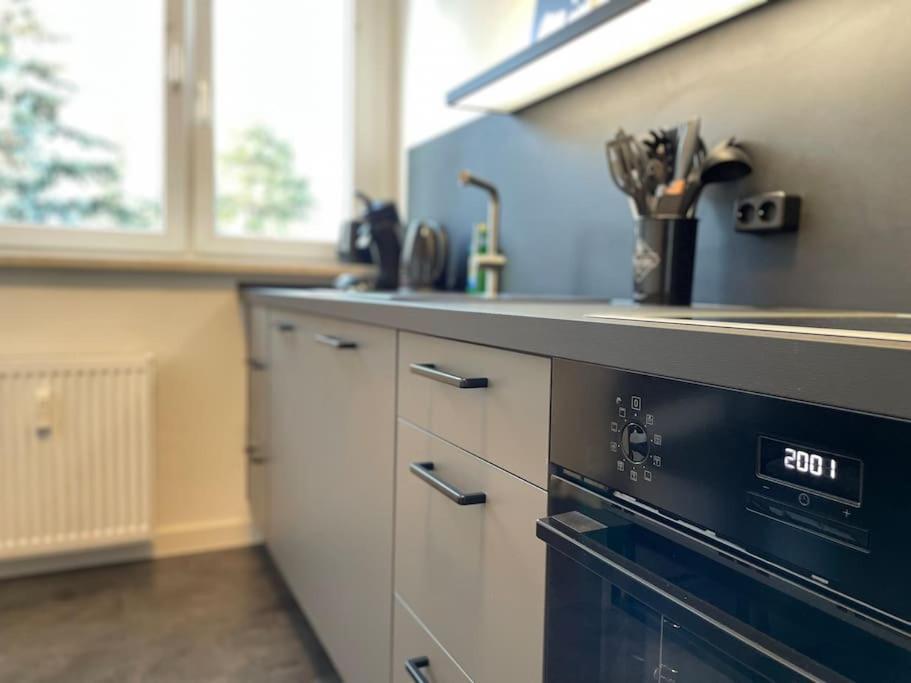 Modernes Apartment/Naehe Zentrum Magdeburg Eksteriør bilde
