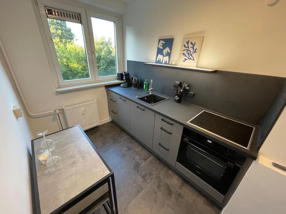Modernes Apartment/Naehe Zentrum Magdeburg Eksteriør bilde